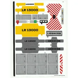 Sticker Sheet for Set 42146-1 / [No Color/Any Color]
