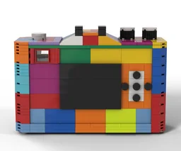Cubist style camera