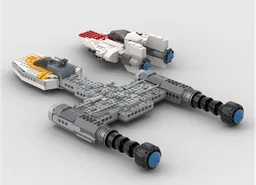 Y wing & A-wing Alternate Build Using Set 75357