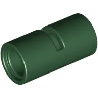 Technic Pin Connector Round [Slotted] / Dark Green