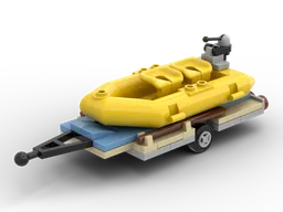 Boat trailer for 60283 Holiday Camper Van