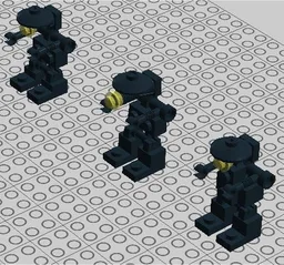 3 pit droids