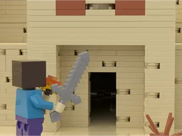 UCS Minifigure-scale Desert Temple