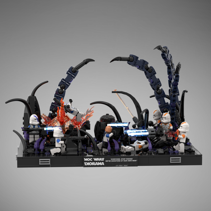 Lego Darkness on Umbara (Diorama Collection - The Clone Wars Season 4)