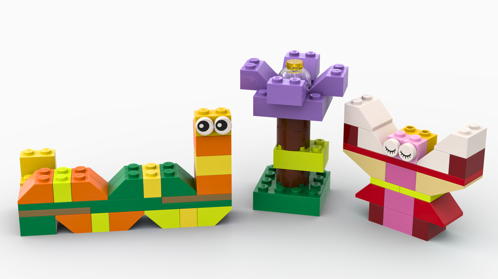 Lego 10713 Caterpillar Flower Butterfly