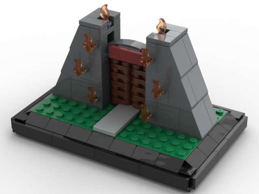 Lego Jurassic Park Gate