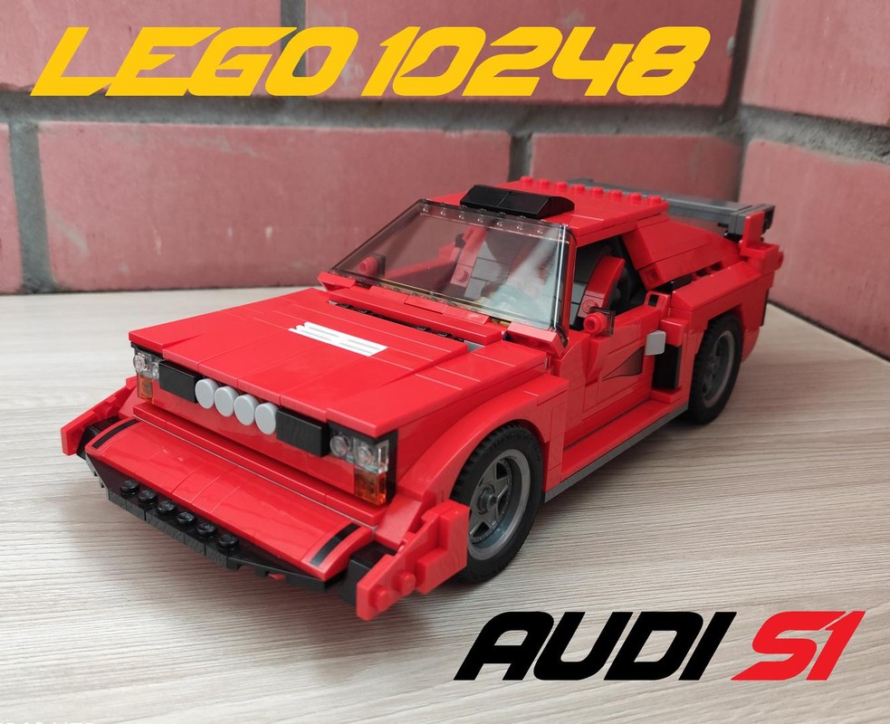 Lego 10248 Audi Quattro s1