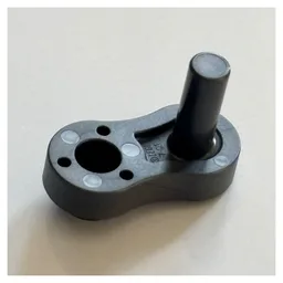 Tool Crank Shaft with Bar, Stud / Pearl Titanium