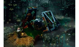 Crashed TIE-Fighter Diorama