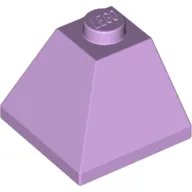 Brick Sloped 45° 2 x 2 Double Convex / Lavender