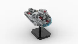 Lego-75295 - MOD -Mini Millenium Falcon - display model
