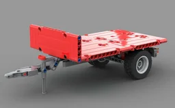 Single Axle Flatbed Trailer - LS