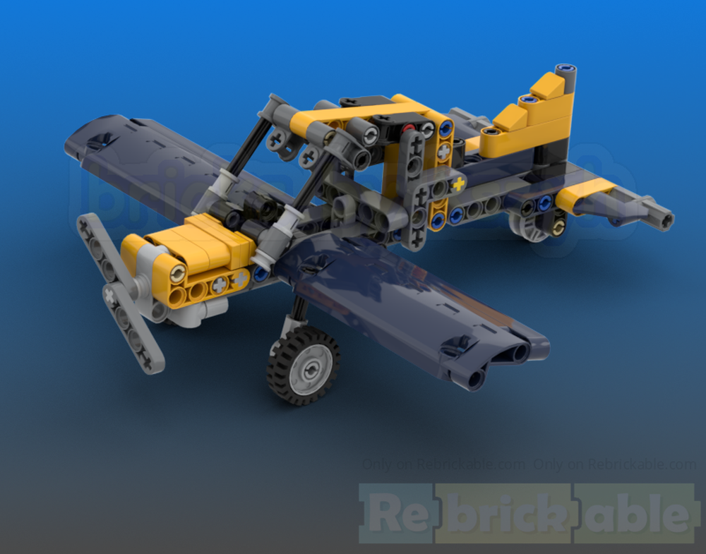 Lego Small Plane (42147 Dump Truck Alternate)