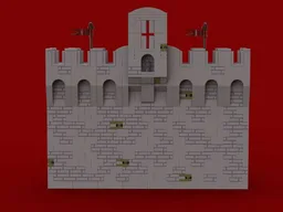 Medieval Castle Wall