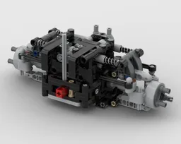 Differential-locked front Axle