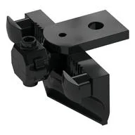 Train Buffer Beam with Sealed Magnets and Plow [Type 1] / Black