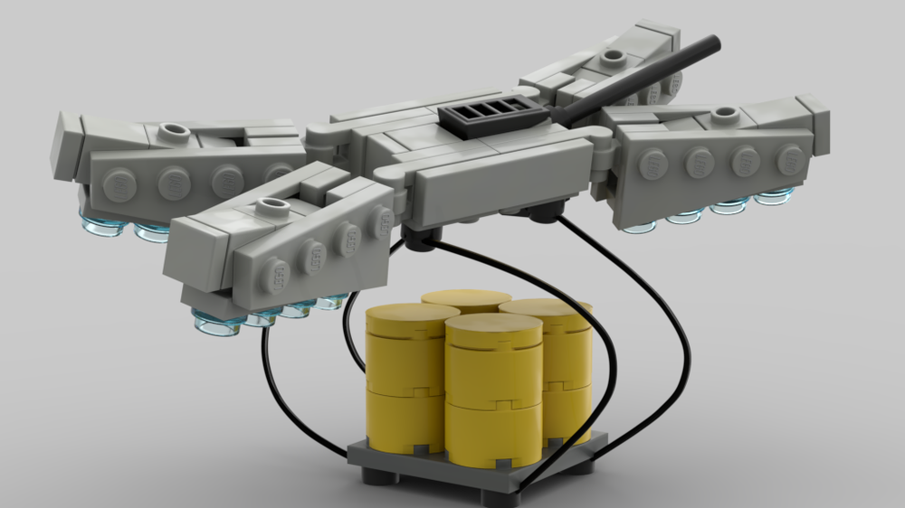 Lego Futuristic Mini Cargo Drone