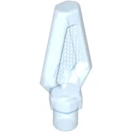 Weapon Pike / Spear Tip with Bar / Trans-Medium Blue