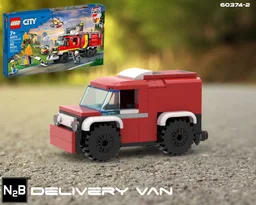 Delivery Van - LEGO 60374 alternate build 2