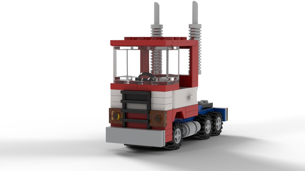 Lego Optimus Prime - Classic Town Style Transformers