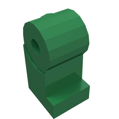 Lego Leg, Left / Green