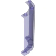 Panel 4 x 4 x 6 Quarter Cylinder / Trans-Purple