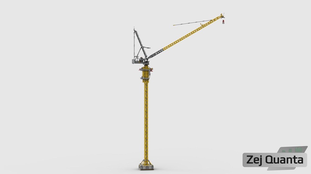 Lego MOC | City - Tower Crane = Luffing Jib Modules