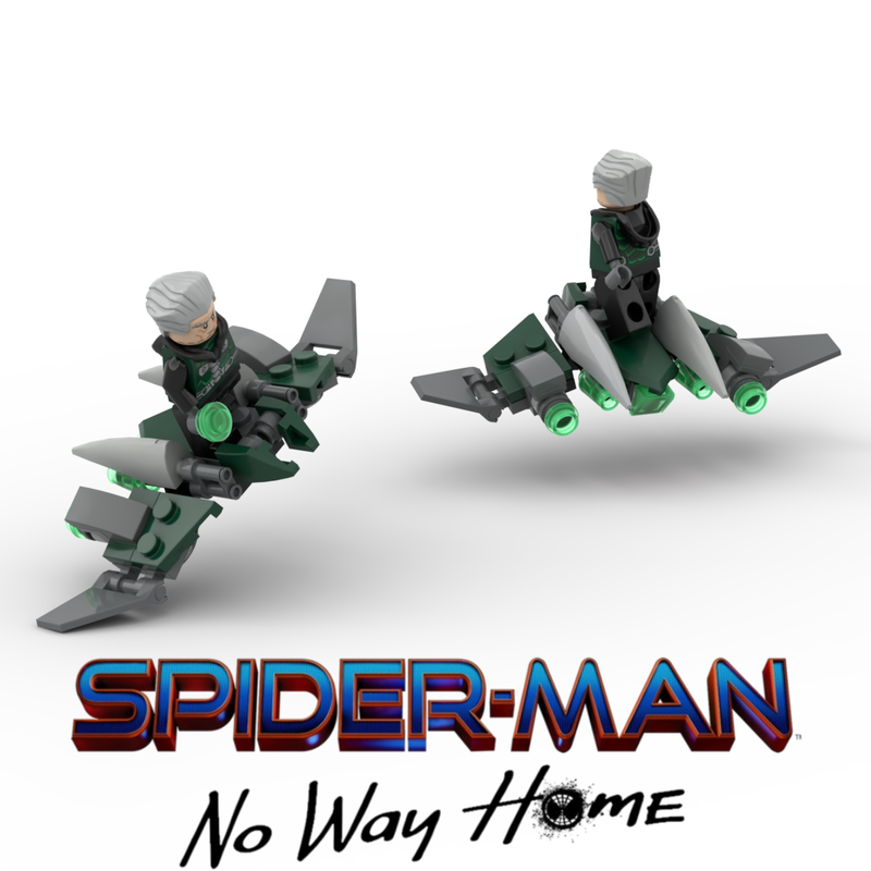 Lego spiderman : no way home green goblin wing