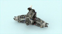 Torsen differential mounted on a double wishbone suspension