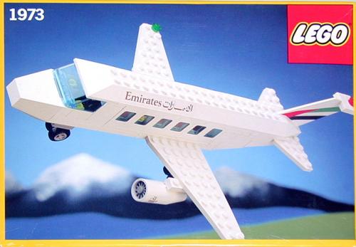 Lego Emirates Airliner
