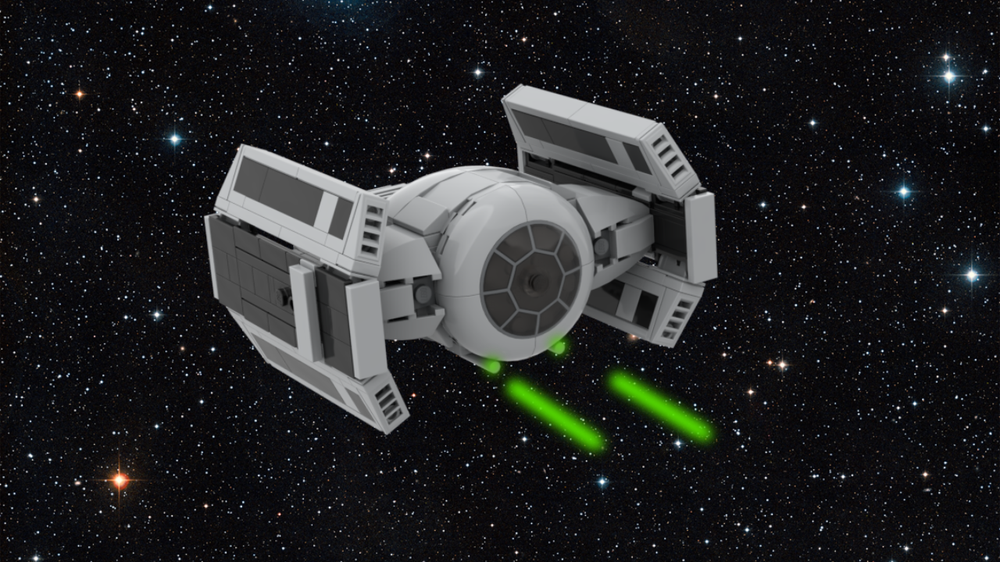 Lego Chibi TIE Imperial Advanced fighter