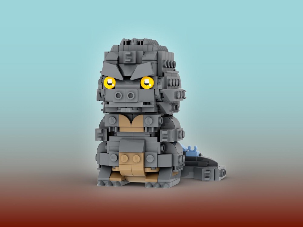 Lego Godzilla Brickheadz LEGO MOC - Godzilla Minus One