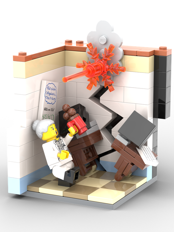 Lego Next Door to the Laser Lab