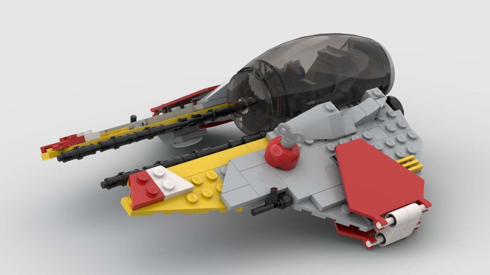 Lego Jedi Mickey's Jedi Starfighter but actually a Jedi Interceptor