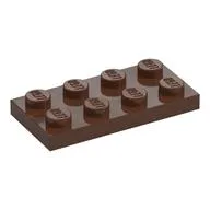 Plate 2 x 4 / Brown