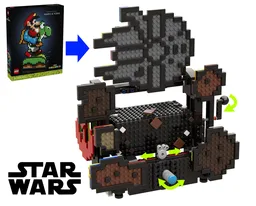 Millennium-Falcon: 8-Bit Interactive Asteroid Field