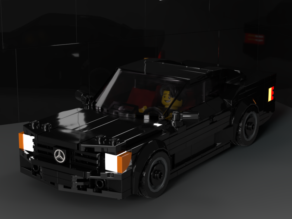Lego Mercedes 560 SEC AMG Widebody