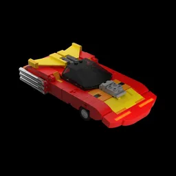 CBB06 Red Rocket G1-inspired Transformable Hot Rod