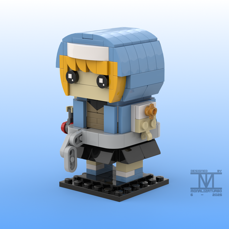 Lego Bridget from Guilty Gear Strive