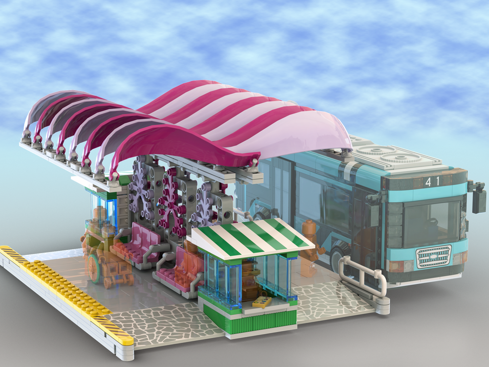 Lego Transit Shelter 4
