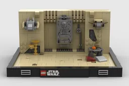 Jabba's Trophy Wall (Han in Carbonite) - Diorama