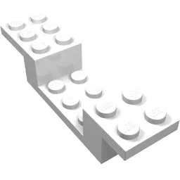 Bracket 8 x 2 x 1 1/3 / White