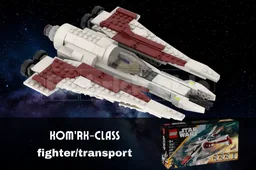 ARC-170 Starfighter™ Alternate build Kom'rk-class fighter/transport