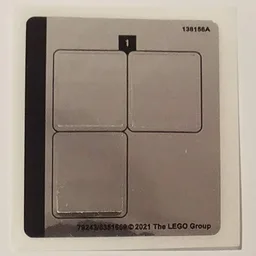 Sticker Sheet for Set 76386-1 / [No Color/Any Color]