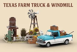 Texas Farm Truck & Windmill