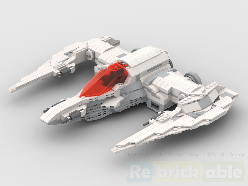 Lego Modular Mandalorian Culverin-class attack fighter
