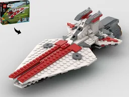 Venator-Class Republic Attack Cruiser Midi Scale - Alternate Build of 75388 Bob's Starfighter