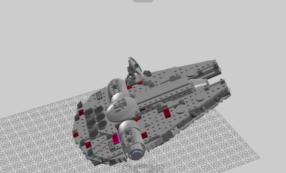 Lego Jabba the hutt freighter