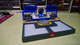 80s Space themed Dimensions pad portal