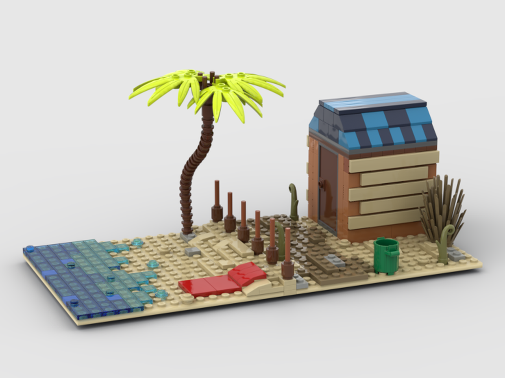 Lego beach
